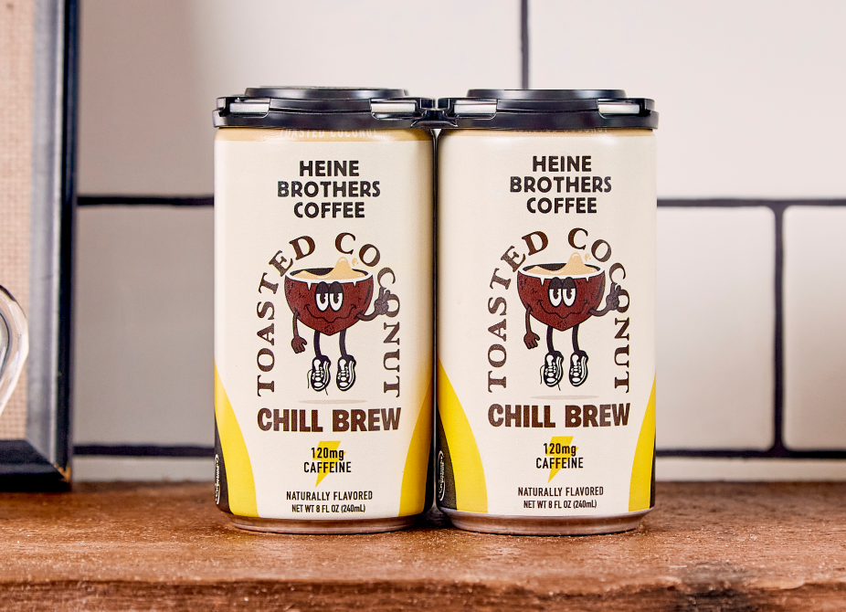 Cans Heine Brothers Coffee